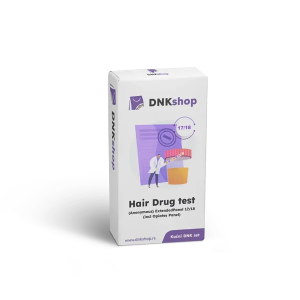 Test na droge iz kose – (5, 7, 13, 18 droga)