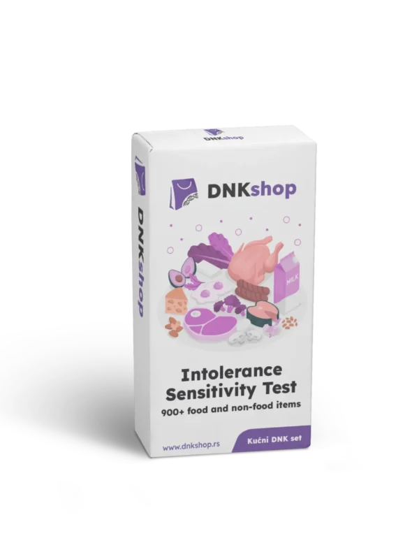 Test intolerancije 900+ na hranu, životinje, polen, hormone