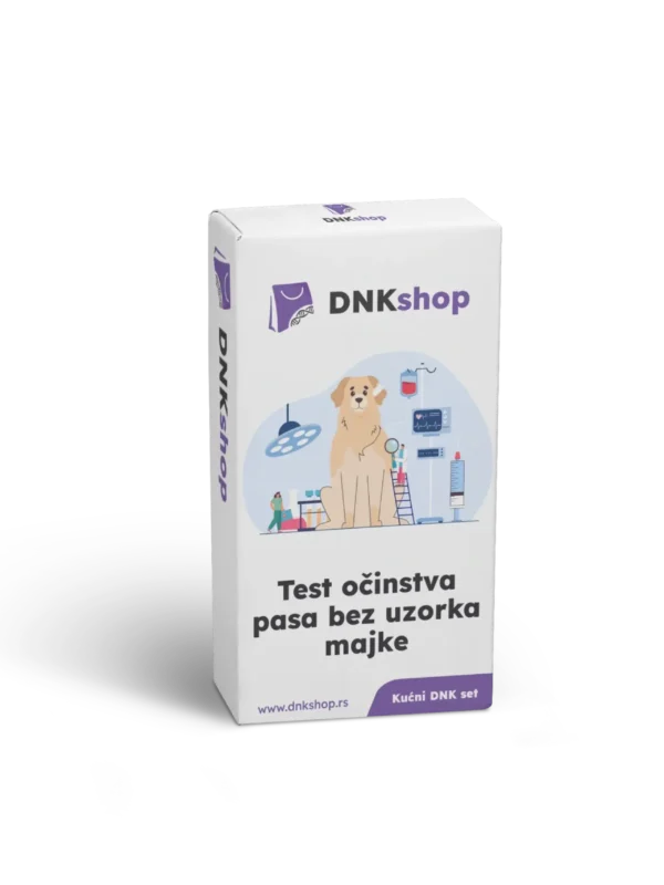 Test očinstva pasa bez uzorka majke